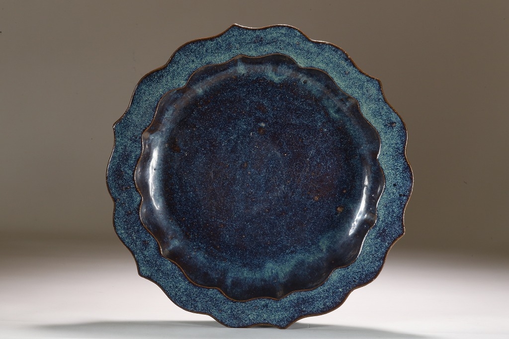 値下げしました 海鼠 水盤 鉢 中国 花器 宜興？ 清？ 値下げしました