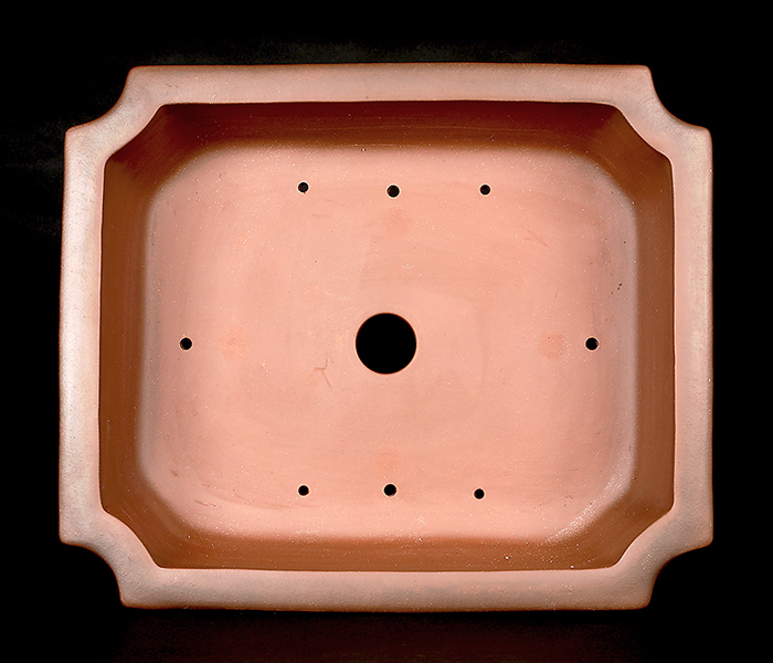 山*己様 阿曼陀室紫泥盆栽鉢