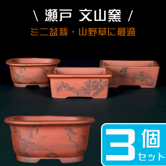 未使用 昭和レトロ 盆栽鉢 ・中国鉢 2 未使用 昭和レトロ 盆栽鉢