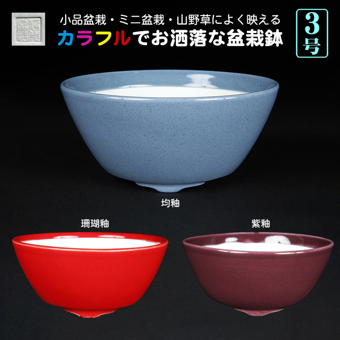 青磁 盆栽鉢 青磁 盆栽 五彩鉢 青花磁器鉢 円口鉢 盆栽鉢 植木鉢 小品