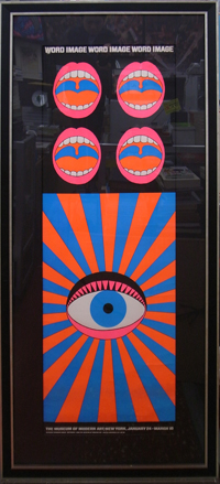 横尾忠則シルクスクリーン額 「WORD AND IMAGE」 / 横尾忠則 | 小宮山