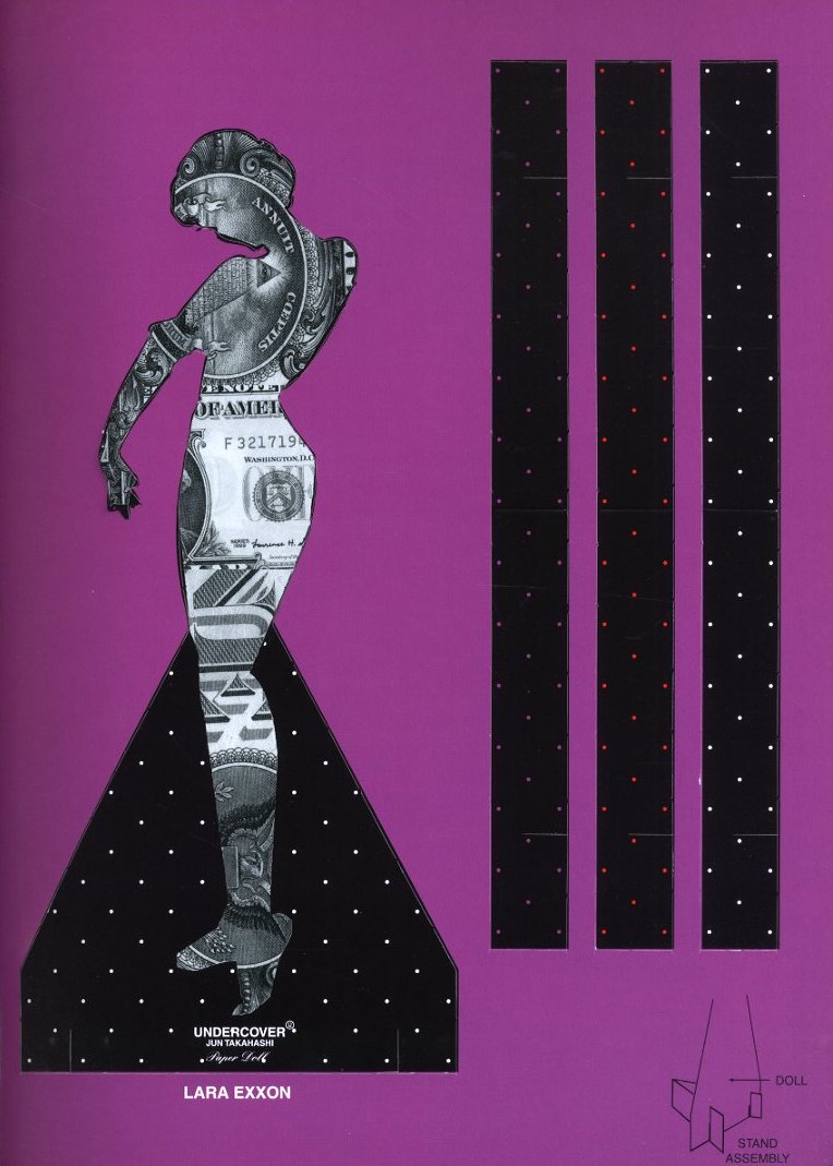 UNDERCOVER JUN TAKAHASHI 2003-2004 PAPER DOLL / 著：Jun Takahashi