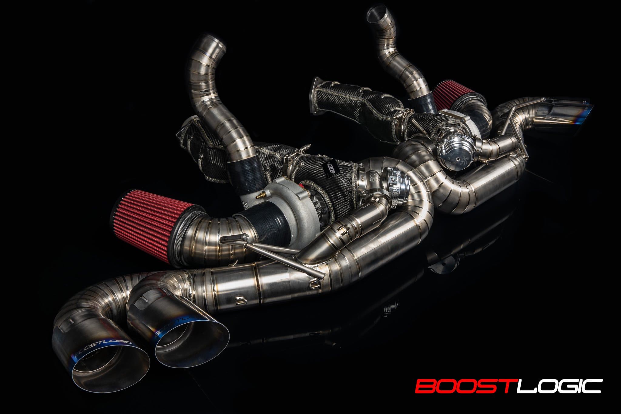 Boost Logic 2020+ Corvette C8 Twin Turbo Kit - Boost Logic