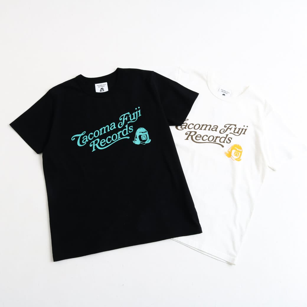 TACOMA FUJI RECORDS タコマフジレコード SCRIPT LOGO Tee designed by