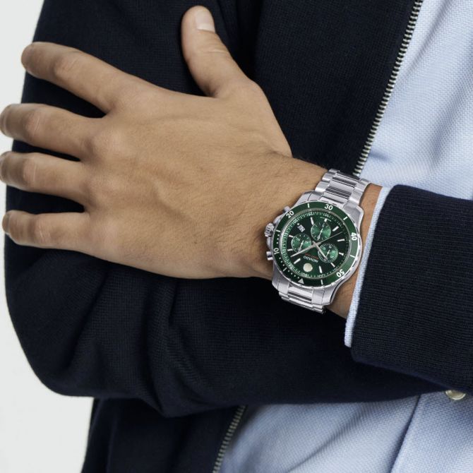 Series 800 42mm Men's Watch, Green Dial | 2600179 | Borsheims