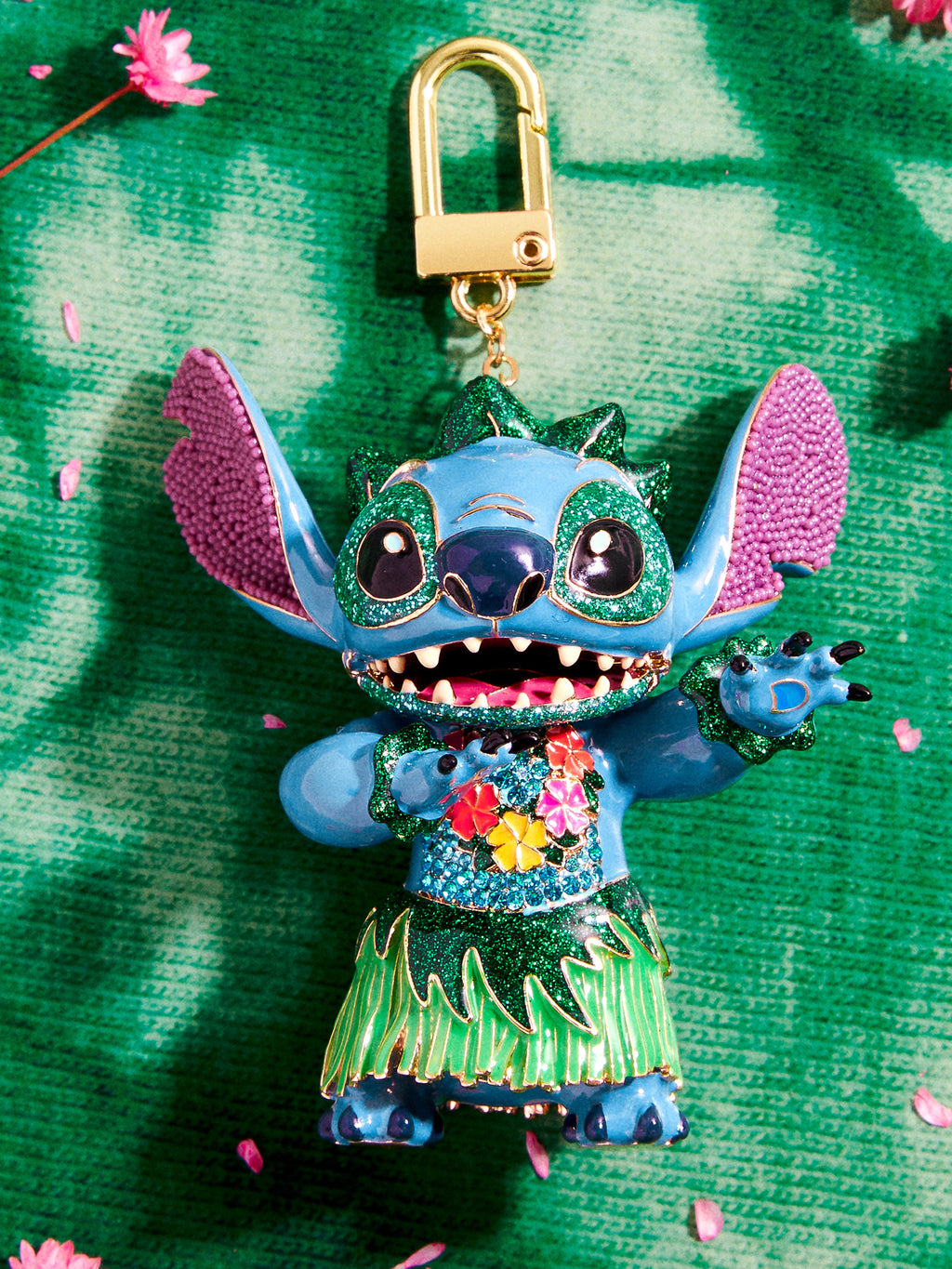 Stitch Disney Hula Bag Charm - Blue – Disney keychain – BaubleBar