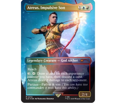 マジック：ザ・ギャザリング MTG secret lair God of War: NORSE FOIL