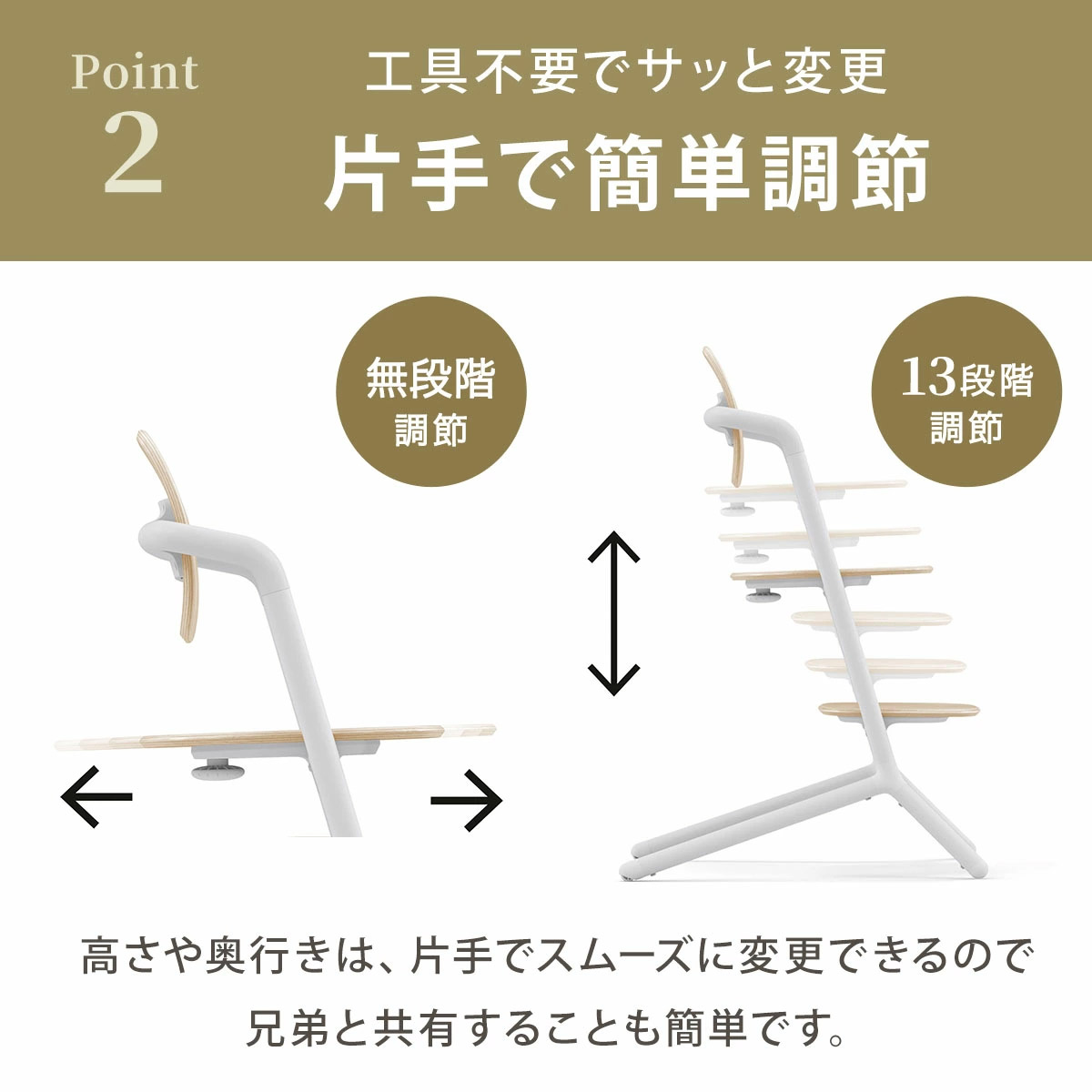 サイベックス レモチェア / サンドホワイト cybex LEMO CHAIR