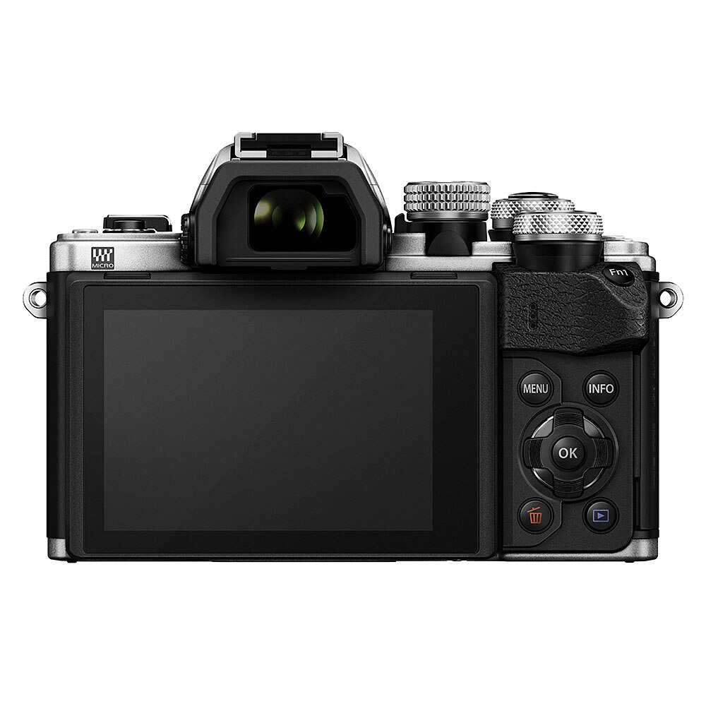 Olympus OM-D E-M10 Mark II Mirrorless Silver Camera Body