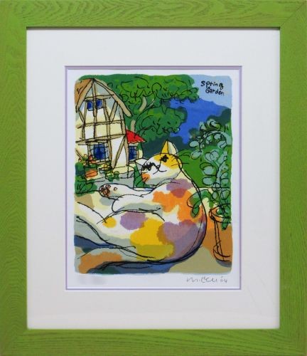 ☆ 佐藤芳彰 ☆「 麦秋の丘 」シルクスクリーン E.D56/180 新品