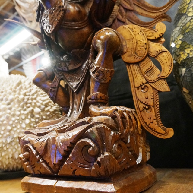 ガルーダ／木彫りの神様像／アジアンインテリア | アジアンライフ