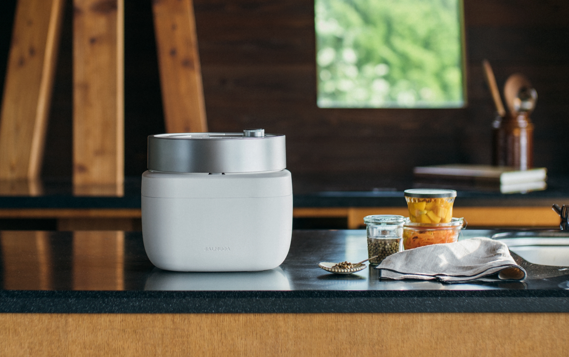 BALMUDA バルミューダ The Gohan White K03A-WH