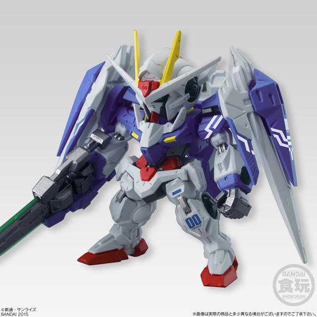 FW GUNDAM CONVERGE:CORE ダブルオークアンタ フルセイバー 中古】 FW