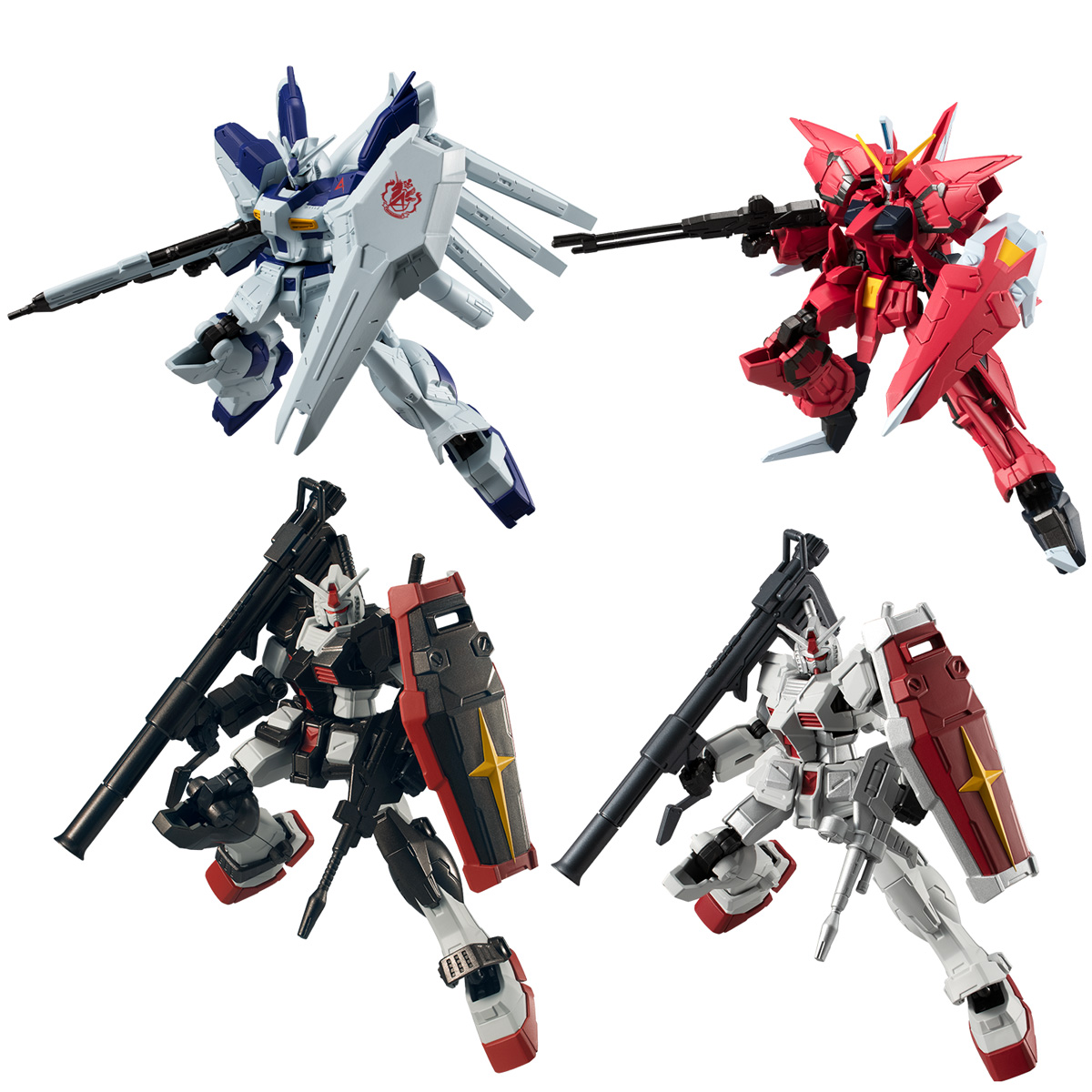 Gフレーム 機動戦士ガンダム 逆襲のシャア&機動戦士ガンダムF91 セット