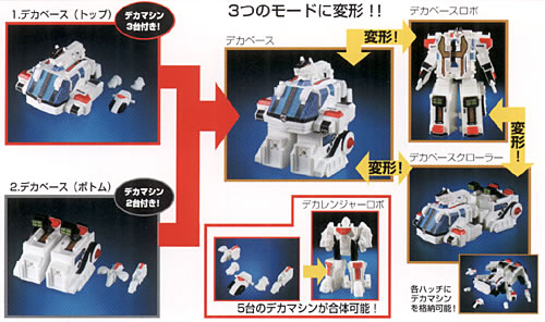 ミニプラ デカベースロボ｜バンダイキャンディトイ