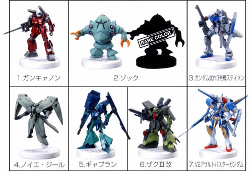 ガンダム ミニフィギュア Zガンダム ガンダム ミニフィギュア