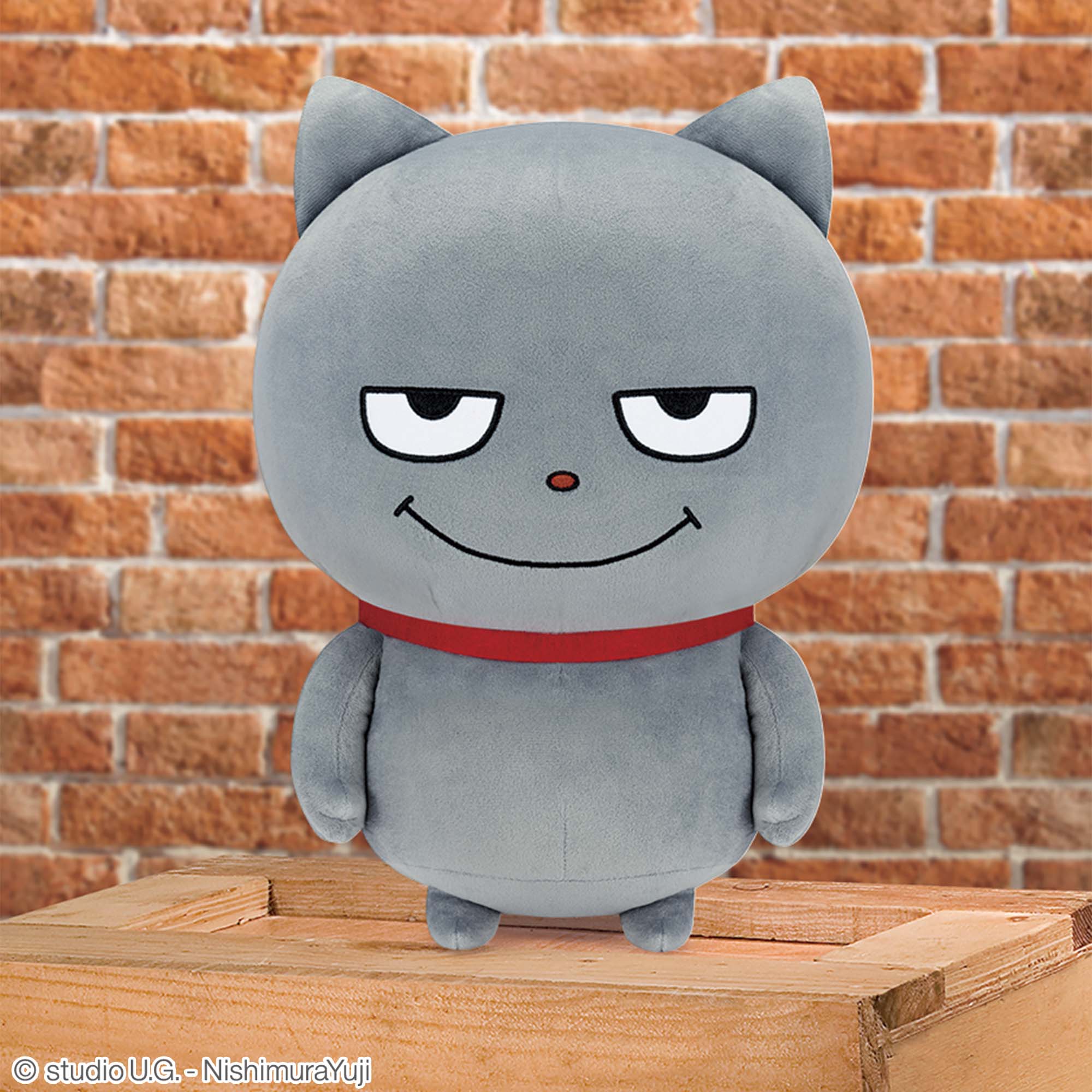 にしむらゆうじ作品 ⑦ わるめのねこ カバンに付けられるぬいぐるみ