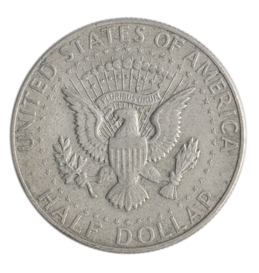 1/2 Kennedy Dollar Random .400 Silver Coin - United States Mint