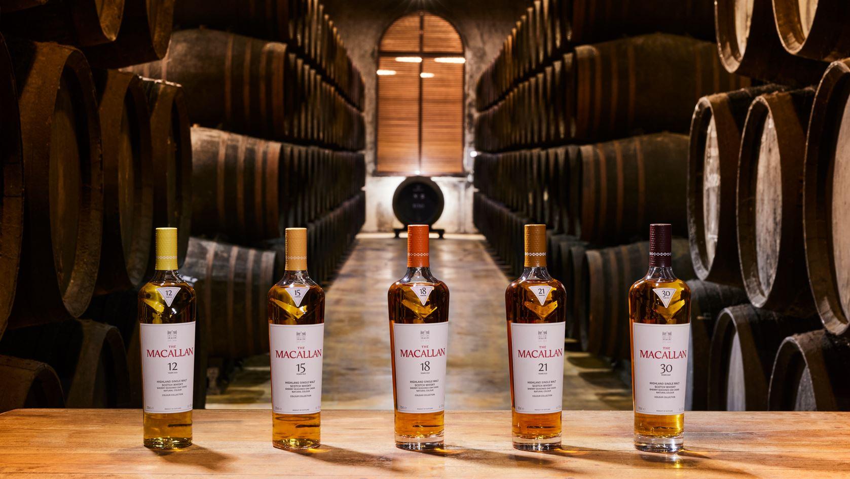 マッカランが新たなトラベルリテール品「カラーコレクション」を発表