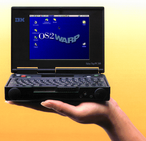 Pictures of the IBM Palmtop PC110