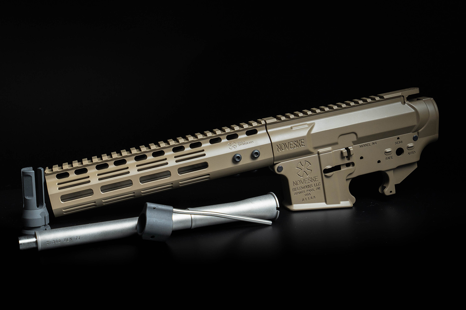 新品]MWS用アルミ製Noveske N4レシーバーセット(残り1個) 新品]MWS用アルミ