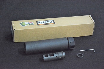 CRAZY BEAN製 セラコート仕様 SUREFIRE SOCOM556 RC2タイプ 155mm