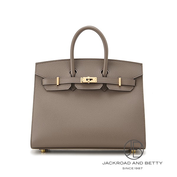 バーキン25 セリエ 外縫い エタン グレー[] Birkin25 Sellier Etain