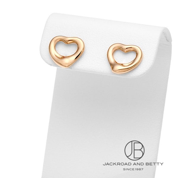 エルサ・ペレッティ オープン ハート スタッドピアス[60138029] Open