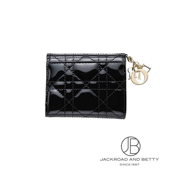 レディ ディオール ロータス ウォレット ブラック 黒[S0181OVRB_M900