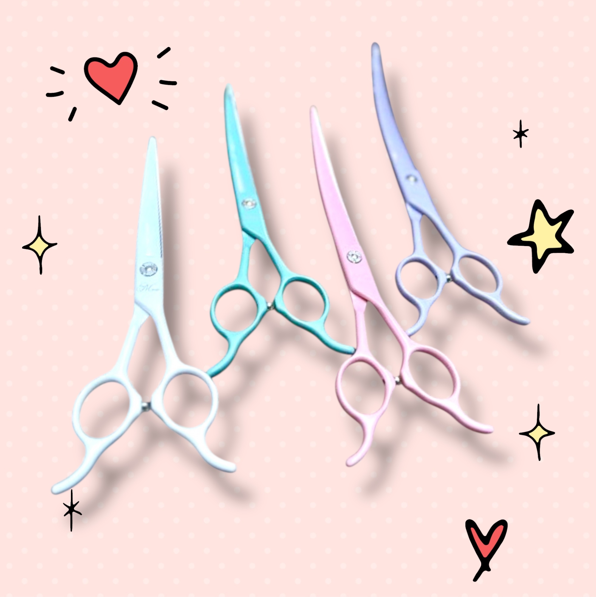 マシュマロカーブシザー指掛けがはずれない - トリミングシザー （鋏