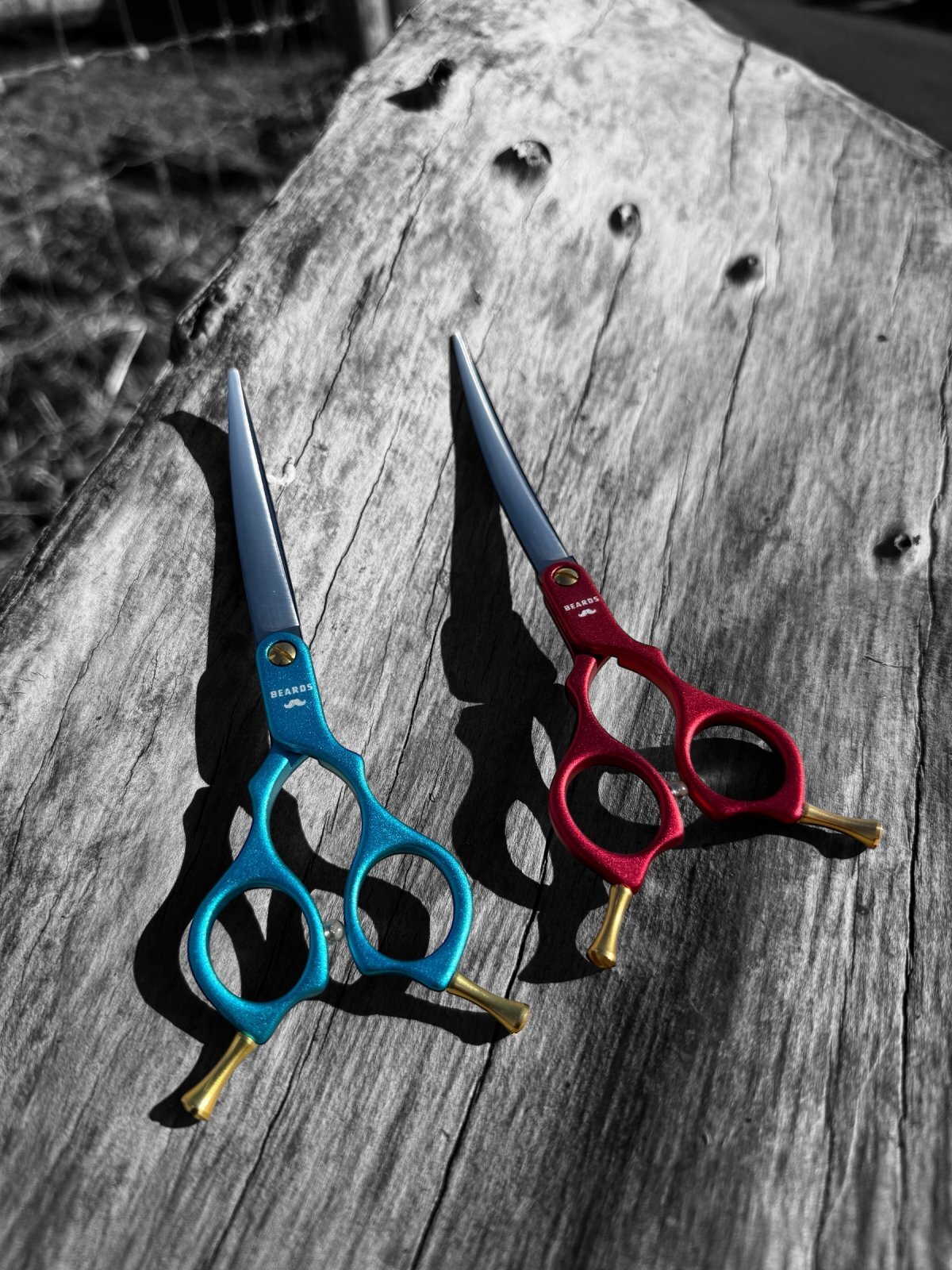 BEARDS】 トリミングシザー カーブセニング7 7.5インチ - トリミング