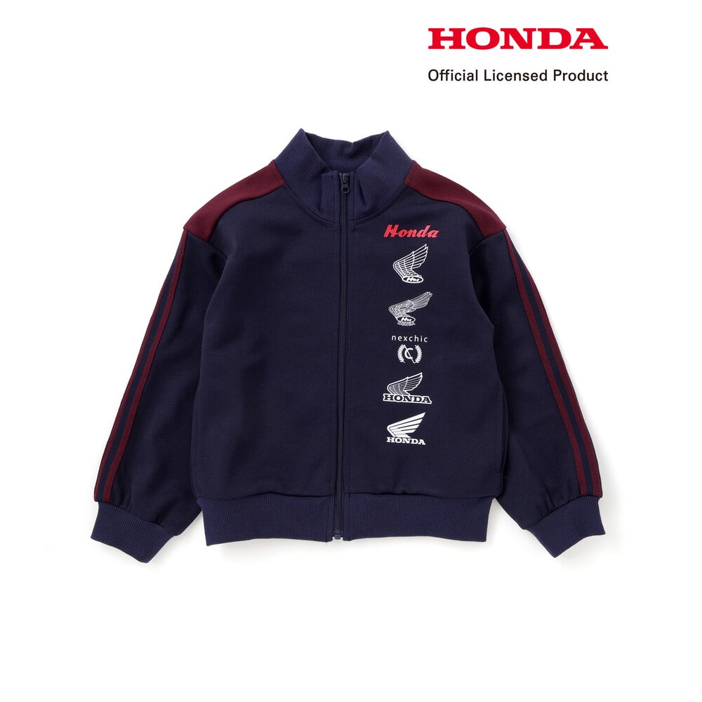 Hondaxnexchic】バイカラーポンチトラックジャケット(110~150cm