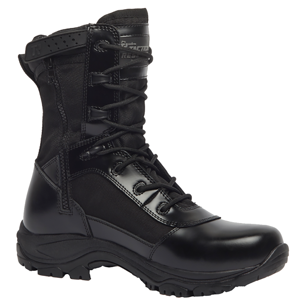 Academy- TR908Z: 8â€³ Hot Weather High Shine Side Zip Boot
