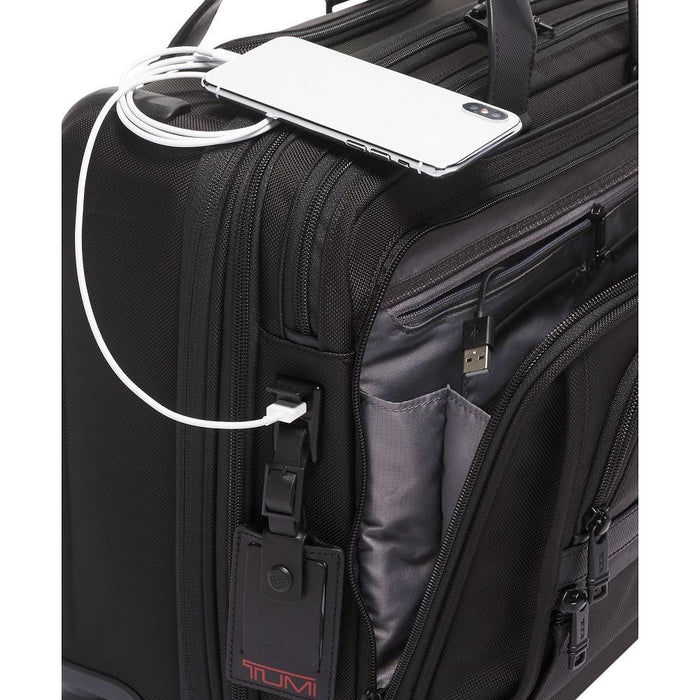 Deluxe Tumi Rolling Briefcases TUMI 26627D2 4-Wheel Deluxe