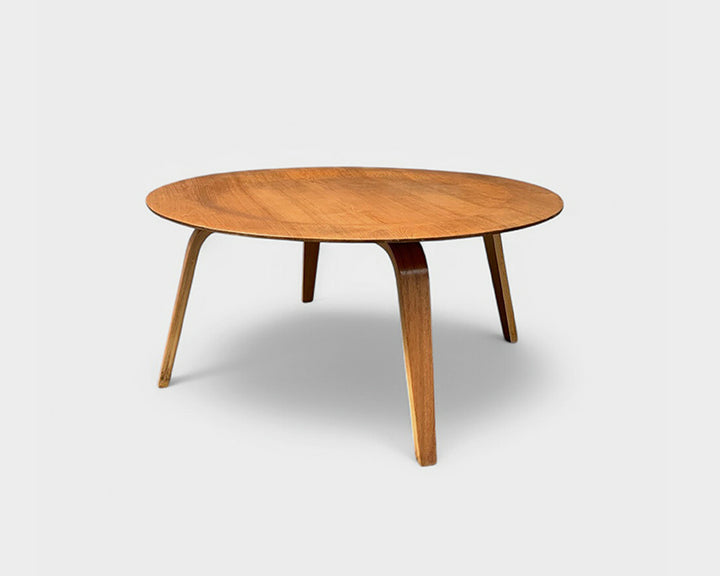 CTW Coffee Table in Ash Plywood, Charles & Ray Eames for Herman