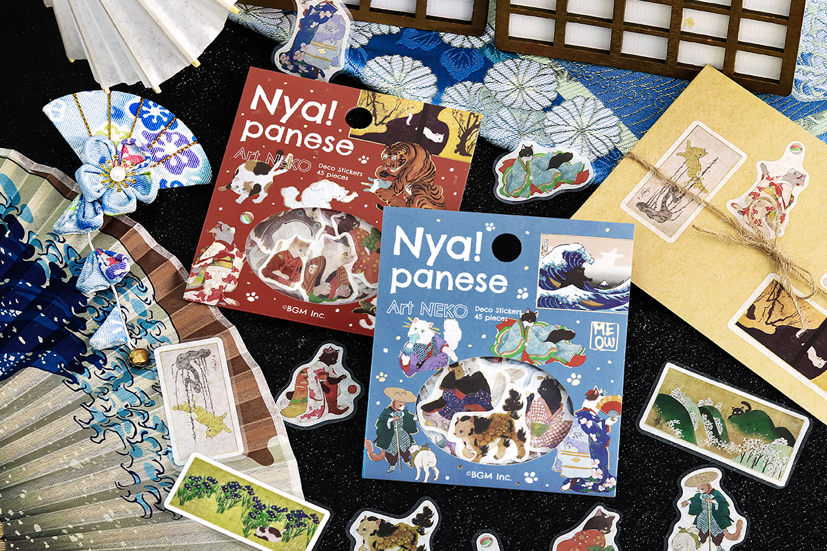 Nyapanese Art NEKO - BGM-デザイン文具