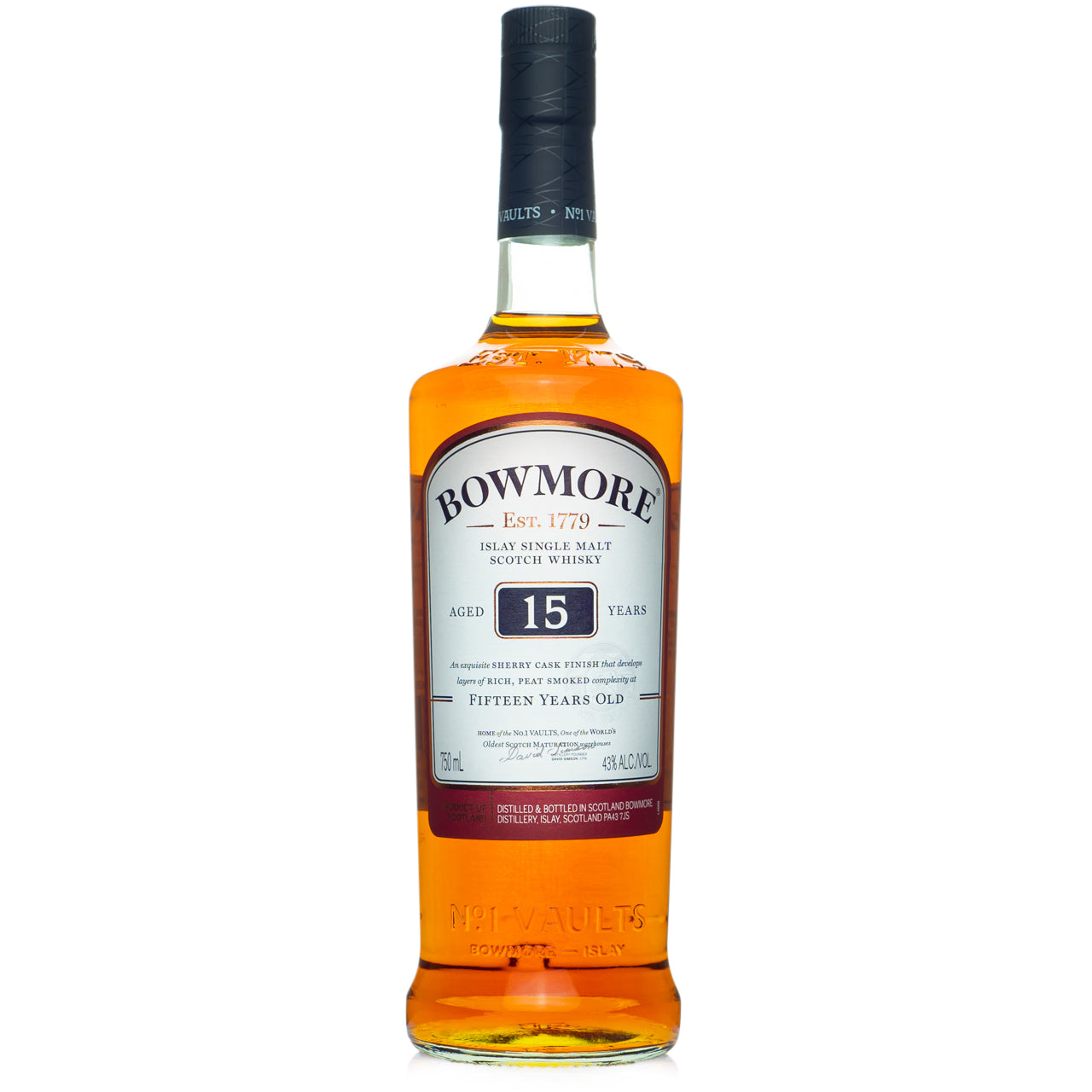 Bowmore 15 Year Islay Single Malt Scotch — Bitters & Bottles