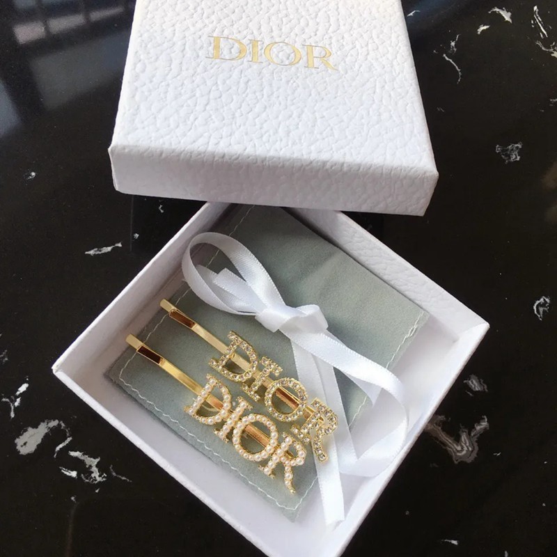 DIORヘアピン 正規品 ミスディオールidolヘアクリップ
