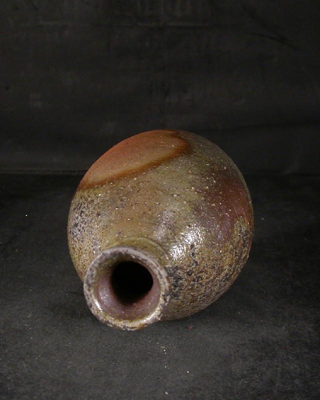 備前焼 登窯 備前焼中堅作家 幡上 雄一 窯変徳利1 備前焼卸・小売 六べえ