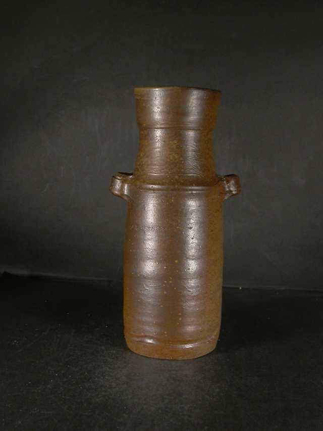 備前焼 登窯 窯元 金重利陶苑 第77代金重利右衛門陶弘 共箱付き黄