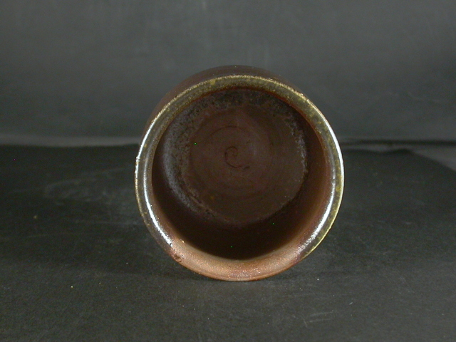 備前焼 登窯 備前焼中堅作家 安井 徹 黄ゴマ湯呑1 備前焼卸・小売 六べえ