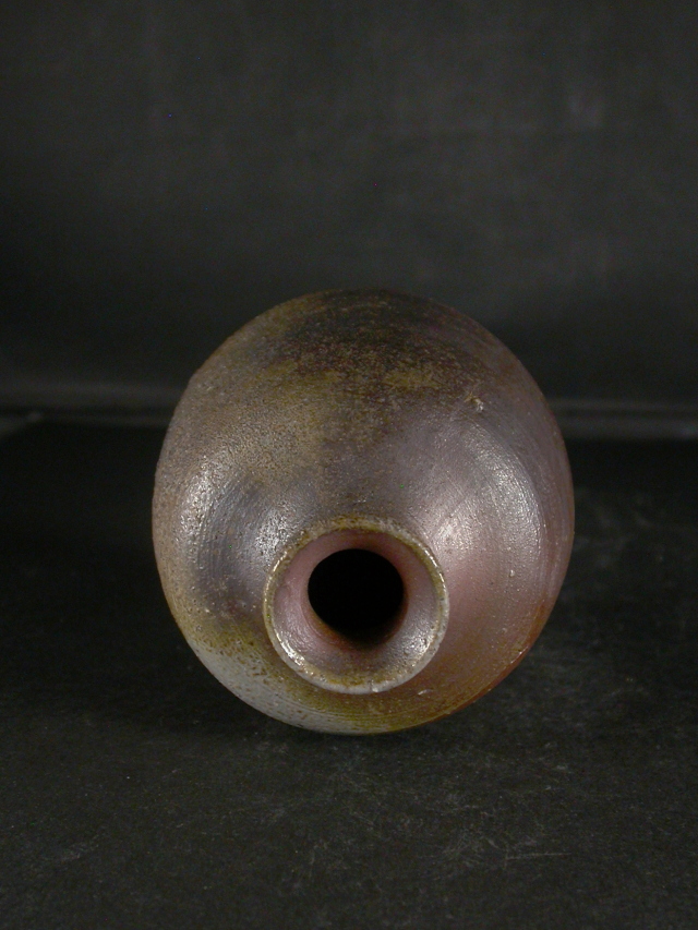 未使用】 備前焼 奥本健一 徳利 おちょこ 3点 酒器 未使用】 備前焼 奥