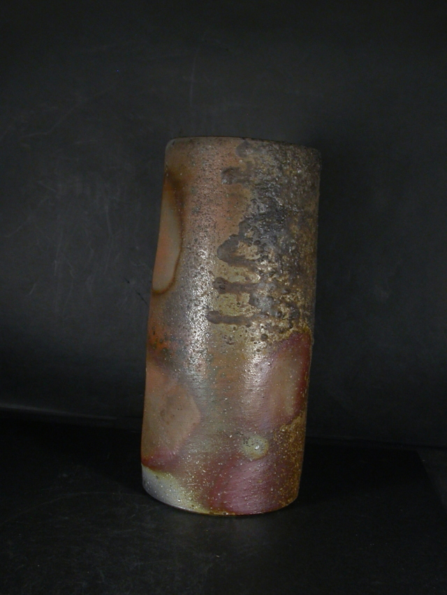 備前焼松田崋山作特別価格凄技特別出品県重要無形文化財保持者です❣️