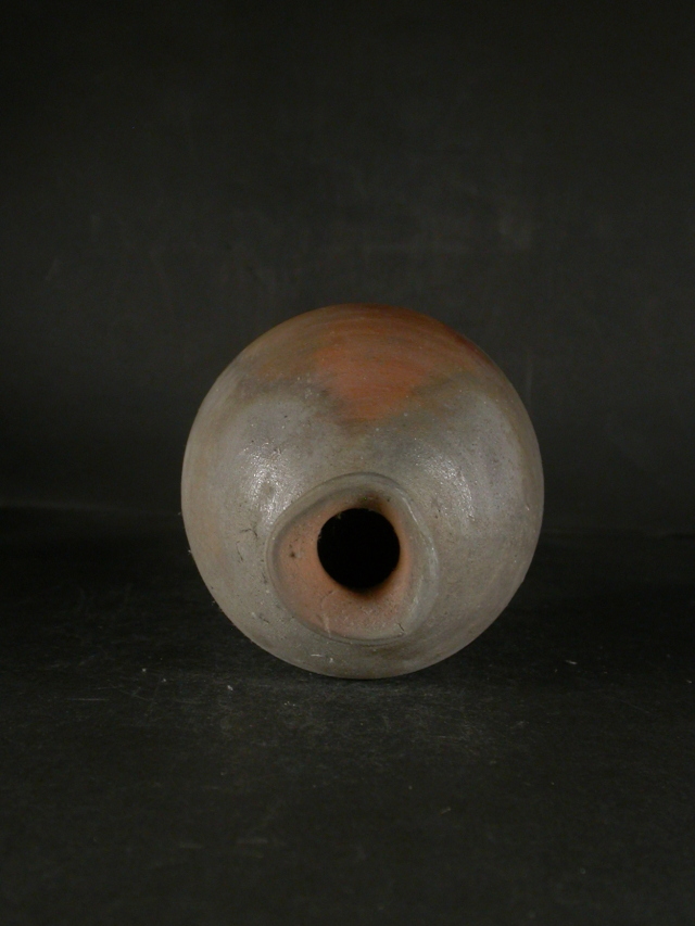 人気備前作家 備前焼 掛け時計 壁掛け時計 GLAZED CLOCK 陶器時計