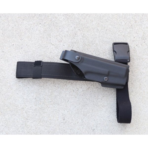 サファリランド 6004 グロック 17 22 レッグホルスター マグポーチ付
