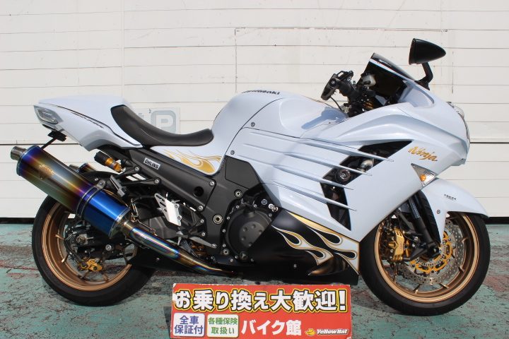 純正サイレンサー ZX-14R 2016年 新車外し マフラー KHI K 619