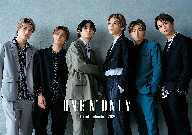 ONE N' ONLY、オフィシャルカレンダー“表紙”ビジュアル解禁＆発売記念