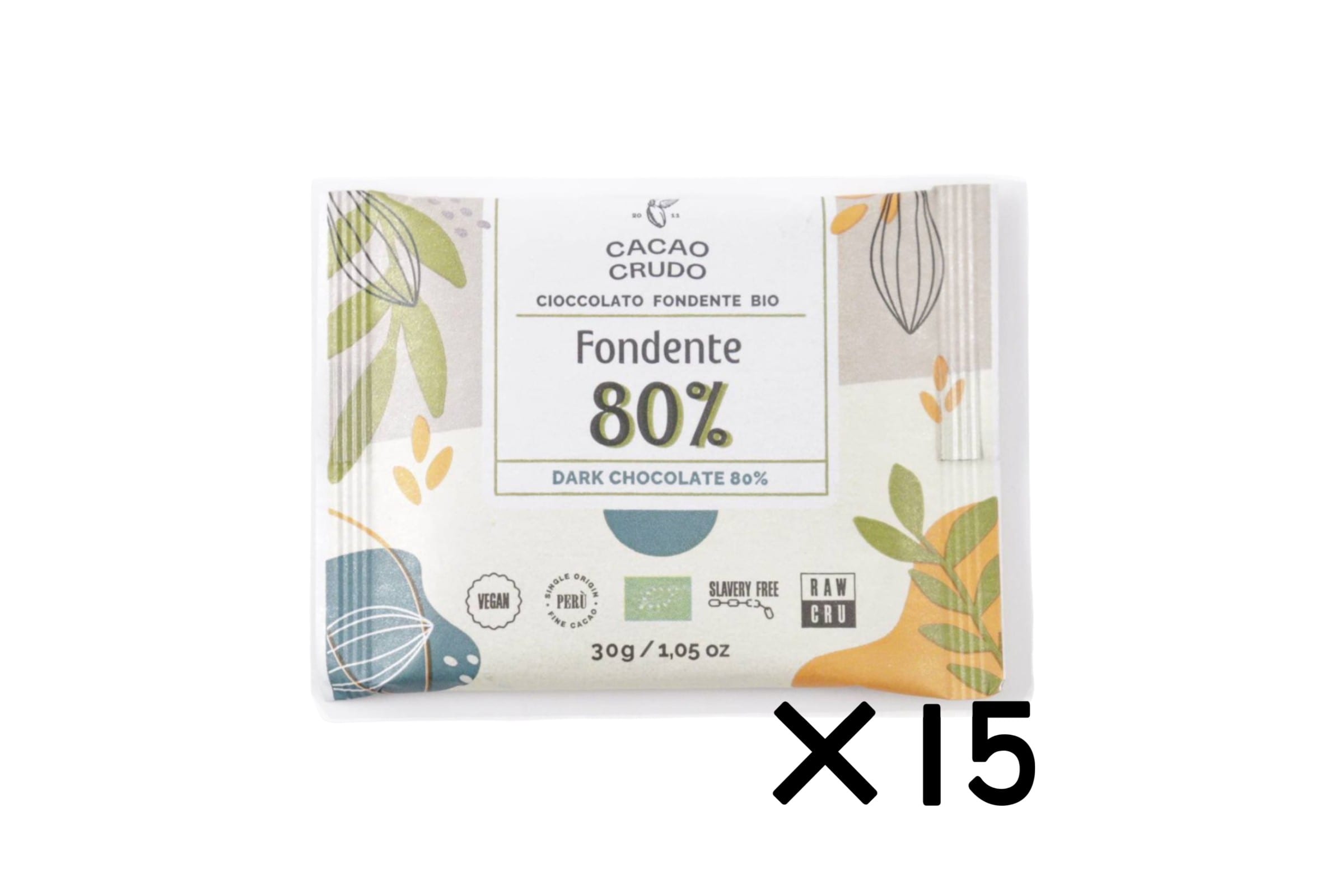 オーガニックダークローチョコレート カカオ80%【ポイント2倍