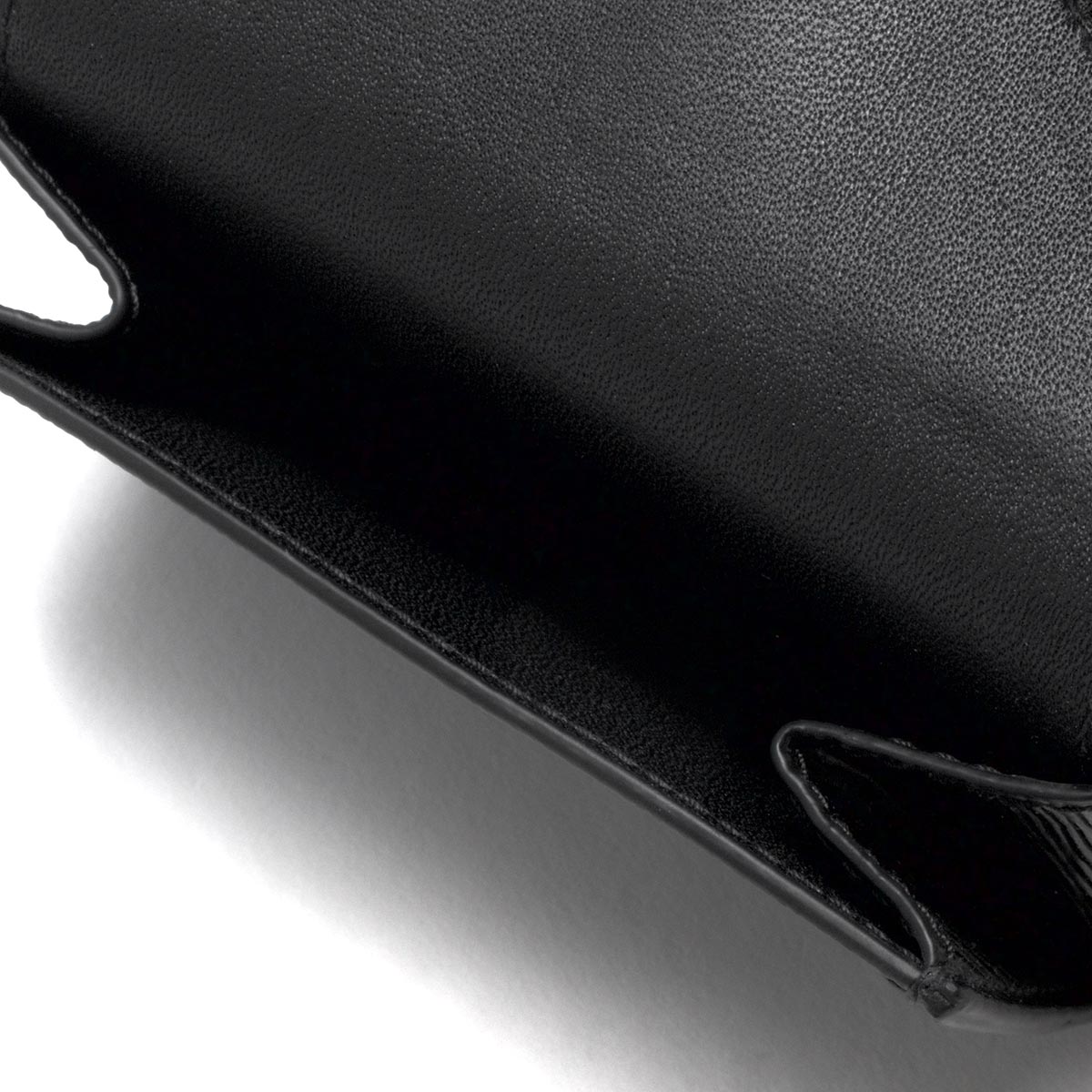 か*な様 PRADA 三つ折り財布 ブラック レター型 ヴィッテロムーブ