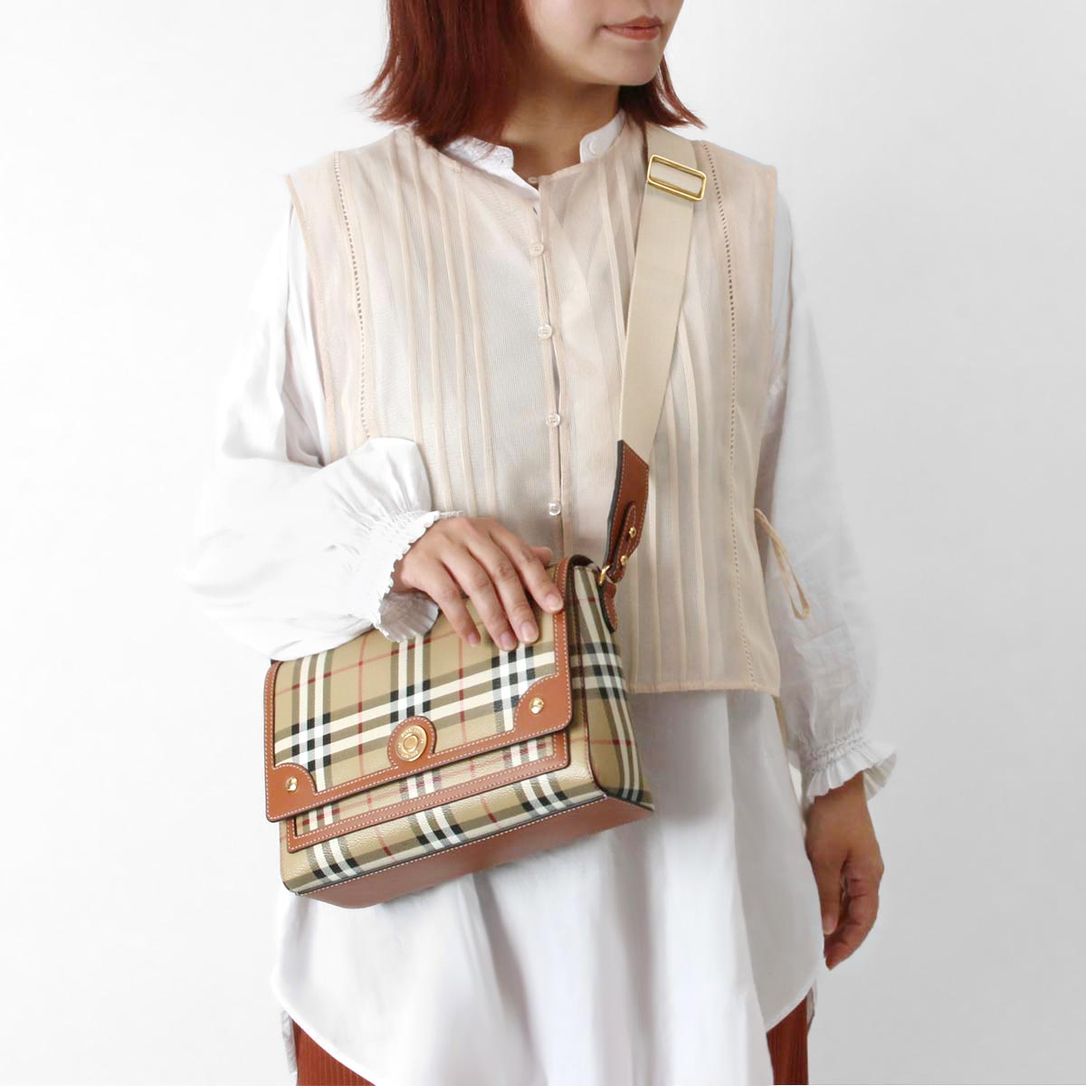 Burberry チェック柄 ショルダーバッグ バーバリー ショルダーバッグ